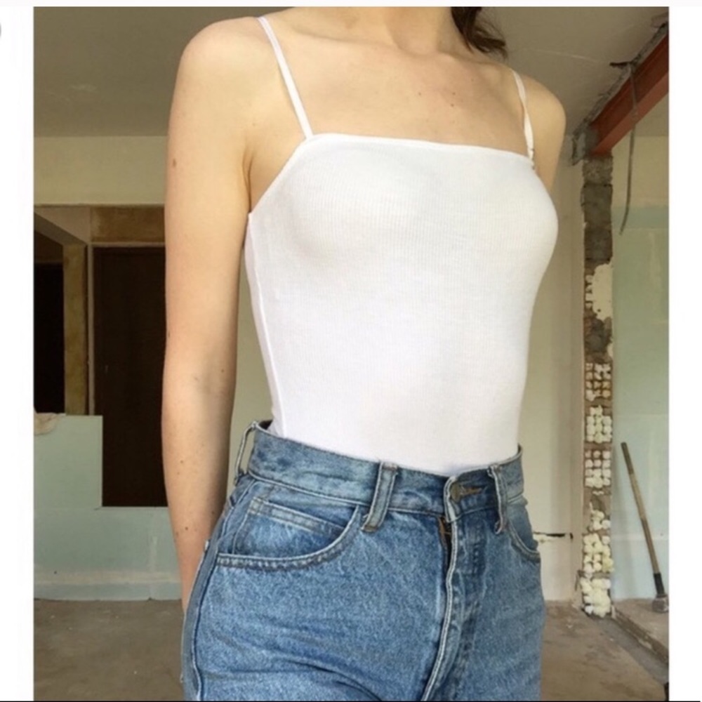 American Apparel Spaghetti Strap Tank Top